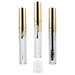 Makeup Bottle Eyelash Brush Wand Lip Gloss Tubes Cosmetic Container Plastic Mascara Wave