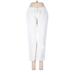 Old Navy Sweatpants - Mid/Reg Rise: White Activewear - Women's Size Small