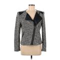 Calvin Klein Jacket: Short Gray Marled Jackets & Outerwear - Women's Size 8