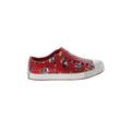 Native Flip Flops: Slip-on Platform Casual Red Shoes - Women's Size 5 - Round Toe