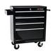 WFX Utility™ 24.2" W 4 -Drawer Steel Bottom Rollaway Chest w/ Wheels Steel in Black/Gray | 29.9 H x 24.2 W x 12.9 D in | Wayfair