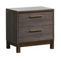 Latitude Run® Contemporary Nightstand Wood in Brown/Gray | 23 H x 23.62 W x 15.62 D in | Wayfair 61D36A576FFE41DC9B56F871E6B6FEE1