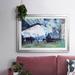 Vault W Artwork Monet Framed On Paper by Claude Monet Print Paper in Blue/Green/White | 15 H x 21 W x 1.5 D in | Wayfair