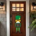 KIHOUT Spring Decoration Clearance St Patricks Day Welcome Door Sign St Patricks Day Door Decorations Saint Patricks Day Decorations For The Home- St Patricks Day Door Hanger Cottages St Patrick