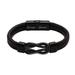 To My Son Grandson Man Braided Leather Bracelet New Year Gift New C1 M9M9