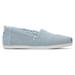 TOMS Women's Blue Alpargata Washed Denim Espadrille Shoes, Size 6.5