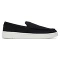 TOMS Men's Black Travel Lite Recycled Cotton Loafer Slip-Ons, Size 11