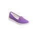 Women's The Dottie Slip On Sneaker by Comfortview in Purple (Size 9 M)