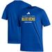 Men's adidas Royal Delaware Fightin' Blue Hens Sideline Fresh Short Sleeve T-Shirt