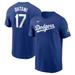 Men's Nike Shohei Ohtani Royal Los Angeles Dodgers 2024 MLB World Tour Seoul Series Name & Number T-Shirt