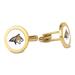 Gold Montana State Bobcats Cufflinks