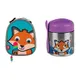 Tum Tum Insulated Lunch Bag and Tum Tum Thermal Food Flask with Magnetic Spork - Felicity Fox