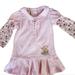 Disney Dresses | Disney Classic Pooh Dress Pleated Pink Baby Girls 12 Months | Color: Pink | Size: 12mb