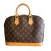 Louis Vuitton Bags | Authentic Louis Vuitton Alma Handbag Monogram Canvas Pm Satchel Entrupy | Color: Brown/Gold | Size: Os