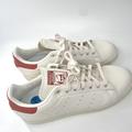 Adidas Shoes | Adidas Originals Stan Smith Primegreen Mens 10 White Preloved Red Hq6816 Shoes | Color: Red/White | Size: 10