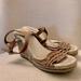 American Eagle Outfitters Shoes | American Eagle 4” Espadrille Platform Leather Sandals. Size 10. | Color: Brown | Size: 10