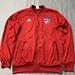 Adidas Jackets & Coats | Adidas Fc Dallas Jacket Men Medium Red Full Zip Mls Soccer Futbol Long Sleeve | Color: Red | Size: M