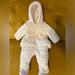 Jessica Simpson One Pieces | Jessica Simpson Baby Girls 3-6 Month Hooded Snowsuit | Color: White | Size: 3-6mb