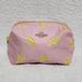 Coach Bags | Coach Pink Banana Print Nylon Small Cosmetic Pouch Makeup Bag 7"X4"X4" | Color: Pink/Yellow | Size: Os