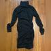 Athleta Dresses | Athleta Simple Ruched Side Dress Size S | Color: Black | Size: S
