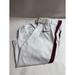 Nike Other | Nike Men's Team Vapor Pro Stock Football Pants White With Burgundy L | Color: Tan/White | Size: Os