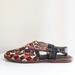 Anthropologie Shoes | Anthropologie Cyd Embroidered Flat Sandals | Color: Brown/Red | Size: 7