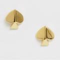 Kate Spade Jewelry | Kate Spade Legacy Logo Stud Earrings | Color: Gold | Size: Os