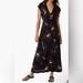 Free People Dresses | Free People Rosemary Floral Dress In Size Xs | Color: Black/Purple | Size: Xs