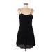 Kimchi Blue Casual Dress - A-Line Sweetheart Sleeveless: Black Print Dresses - Women's Size 6