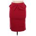 Grace Karin Casual Skirt: Red Solid Bottoms - Women's Size X-Large