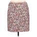 Ann Taylor Casual Skirt: Pink Print Bottoms - Women's Size 10