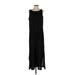 Oh My Gauze! Cocktail Dress - Maxi: Black Solid Dresses - Women's Size 1