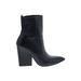 BLEECKER & BOND Boots: Black Shoes - Women's Size 8