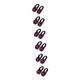 POPETPOP 6 Pairs Ankle Buckle Gym Ankle Cuff Leg Extension and Curl Machine Cable Attachments for Gym Ankle Stabilizer Y Cable Ankle Sleeve Smith Machine Sports Fitness Sbr Strap
