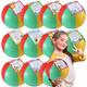 MiniInflat 24 Sets 16 Inch Beach Ball with End of Year Gift Card, Include 24 Pcs Large Inflatable Beach Ball, 24 Gift Card, Summer Swimming Pool Blow up Balls for School Party Supplies