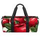 DragonBtu Carry On Luggage Duffel Bag - Spacious and Versatile Travel Bag -Delicious Fruits Red