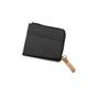 CARRY scorpio zip wallet, Vegtan leather Money and card wallet two side zip, Six card pockets with sleek zip pocket wallet. Unisex card case. Card wallet, black, Zip Wallet