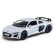 For:Die-Cast Automobiles For:1:24 Audi R8 V10 Plus Alloy Model Die-casting Metal Toy Car Model High Simulation Sound And Light Collectible Decorations (Color : B)