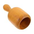 FRCOLOR 4 Pcs Fragrant Wood Cupping Moxa Cup for Spa Face Handheld Massage Fire Chinese Cupping Pump Chinese Cupping Massage Vietnamese Fragrant Wood Moxibustion Pot