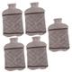 Beavorty 5pcs Water Filling Warm Water Bag Large Hot Water Bottle Hot Water Bottles Hot Water Bag Cold Winter Rubber Hot Water Bottle Winter Water Bag Cotton Wool Girl Water Bottle Bag