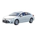 Pull Back Model For Corolla 2019 White Red Sedan Alloy Car Diecast Model 1:18 Proportion (Color : White)