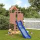 Camerina Playhouse with Slide Solid Wood Douglas,Playhouse,Playhouse with Slide,Sports Toys & Outdoor(SPU:3155829)