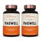 Live Conscious Magnesium Zinc & Vitamin D3 - Bioavailable Forms of Magnesium - Malate, Glycinate, Citrate - MagWell by Live Conscious | Bone & Heart Health, Immune System Support -120 Capsules(2-Pack)