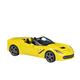 For:Die-Cast Automobiles For:1:24 Corvette 2014 Corvette Stingray Convertible Yellow Faux Alloy Model Car Collectible Decorations (Color : D)