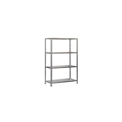 PROREGAL Schraubregal PANDA MID | HxBxT 150x80x50cm | Fachlast 100kg | Verzinkt | Regal Standregal Werkstattregal Lagerregal Kellerregal Image
