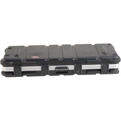 DEMO SKB Cases 61-Note Vacuum-formed Keyboard Case w/Wheels TSA Locking trigger latch Black 42.75in x 15in x 5in 1SKB-4214W