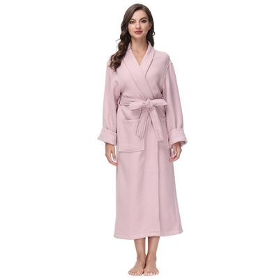 INK+IVY Diamond Waffle 100% Cotton Bathrobe