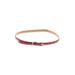 Brighton Leather Belt: Burgundy Solid Accessories - Women's Size Large