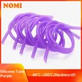 Tuyau en caoutchouc de silicone violet de qualité alimentaire tube flexible sans silicone 1 m 5m