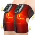 Ohio eur chauffant électrique pour les genoux vibration des articulations des jambes soutien
